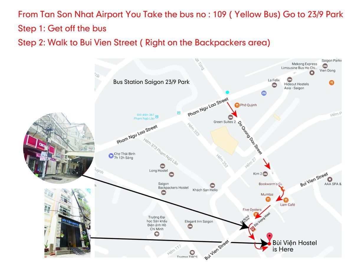 โฮไคร์ซ่อนอมินรถบัส 109 นแผนที่เส้นทาง