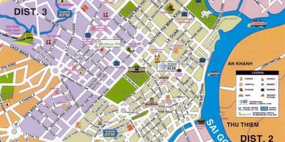 Hochiminh แผนที่
