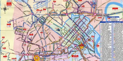 Saigon ถนนแผนที่