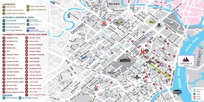 แผนที่ hcmc เขต 1