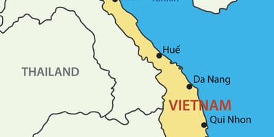 แผนที่ของ saigon เวียดนาม